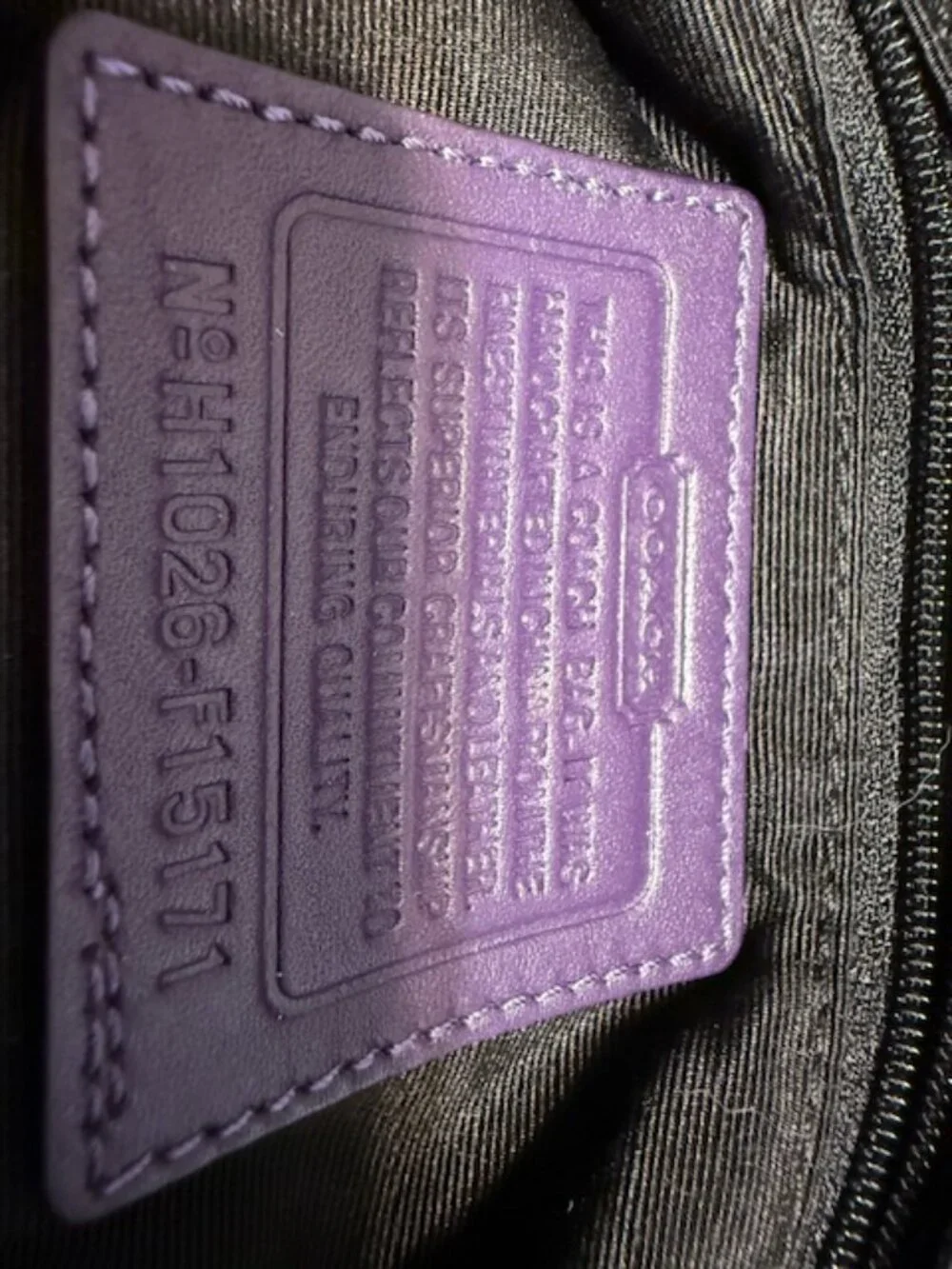 COACH purse - gorgeous and in excellent condition! - Picture 6 of 16